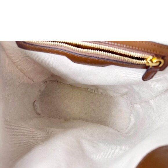 Gucci Interlocking G Supreme Canvas Backpack Brown 674147 - Picture 10 of 12